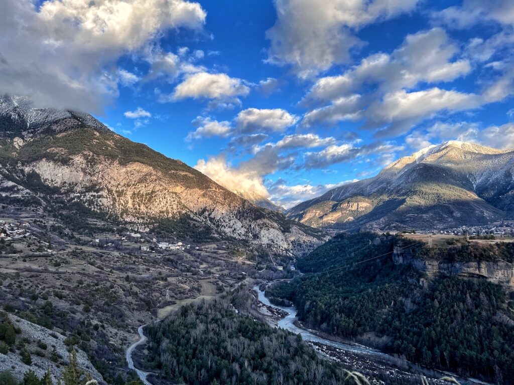 Vallée du Guil hiver