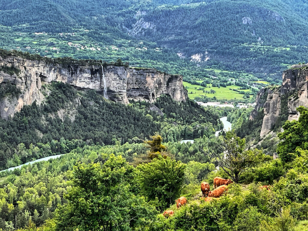 Vallée du Guil et Cascade